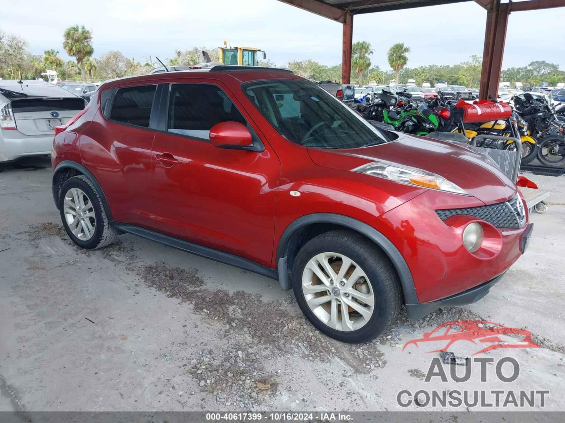 NISSAN JUKE 2013 - JN8AF5MR7DT204019