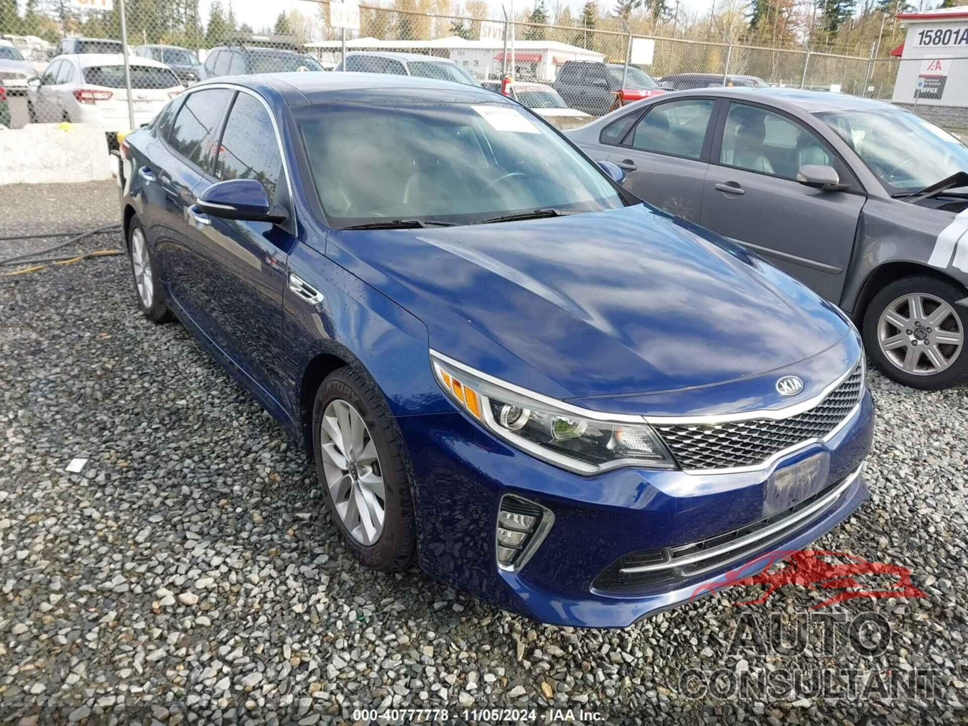 KIA OPTIMA 2018 - 5XXGT4L39JG250159