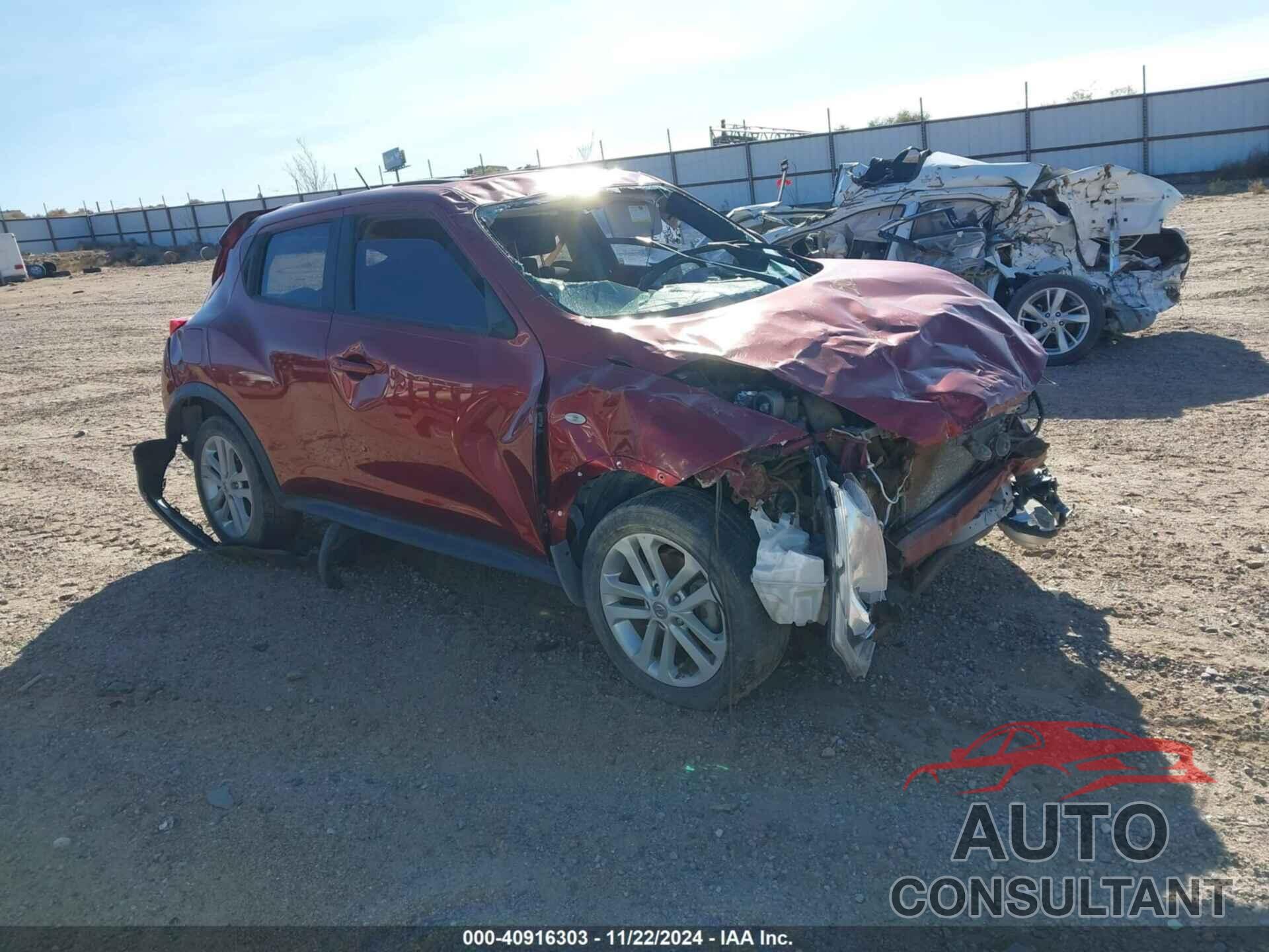 NISSAN JUKE 2013 - JN8AF5MR7DT208555