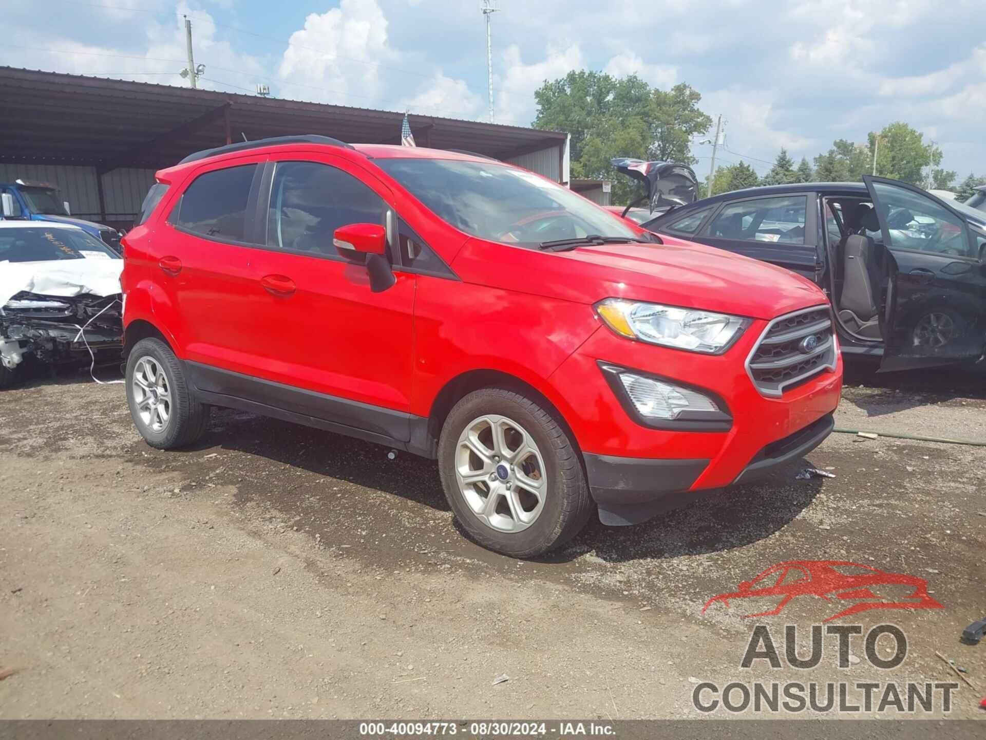 FORD ECOSPORT 2020 - MAJ3S2GE1LC367275