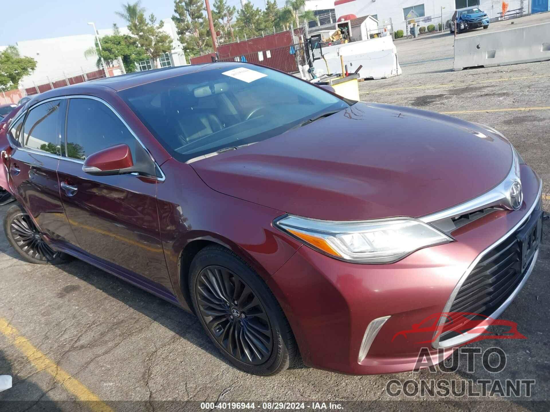 TOYOTA AVALON 2016 - 4T1BK1EB2GU219009