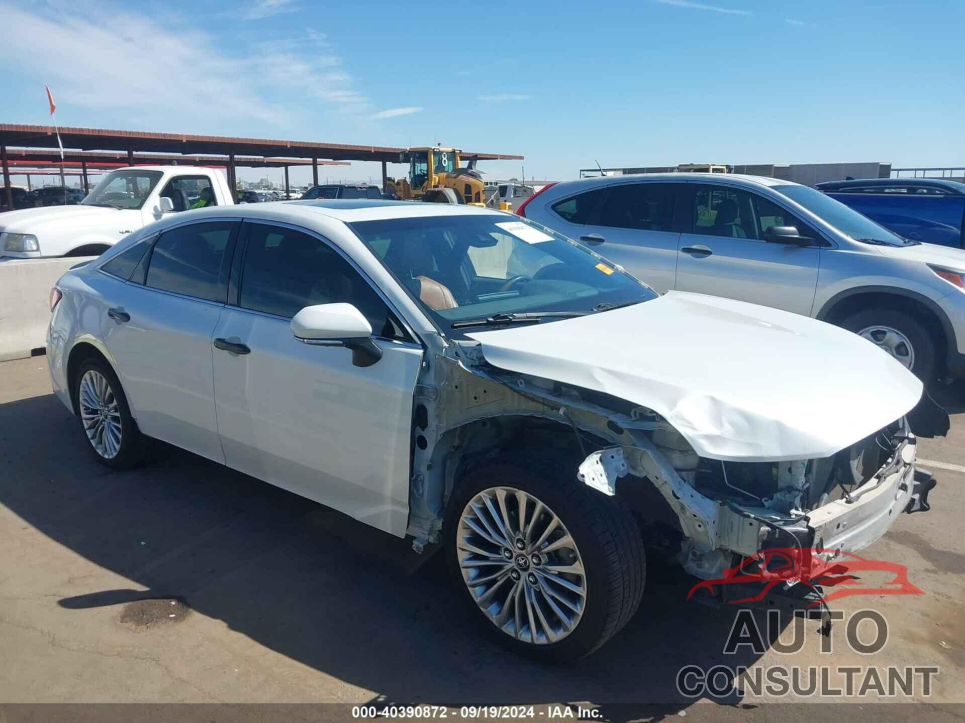 TOYOTA AVALON 2019 - 4T1BZ1FBXKU012757