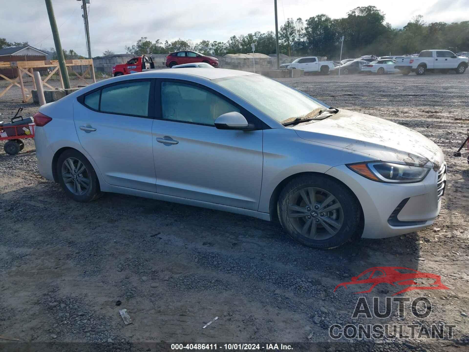HYUNDAI ELANTRA 2018 - 5NPD84LF5JH370639