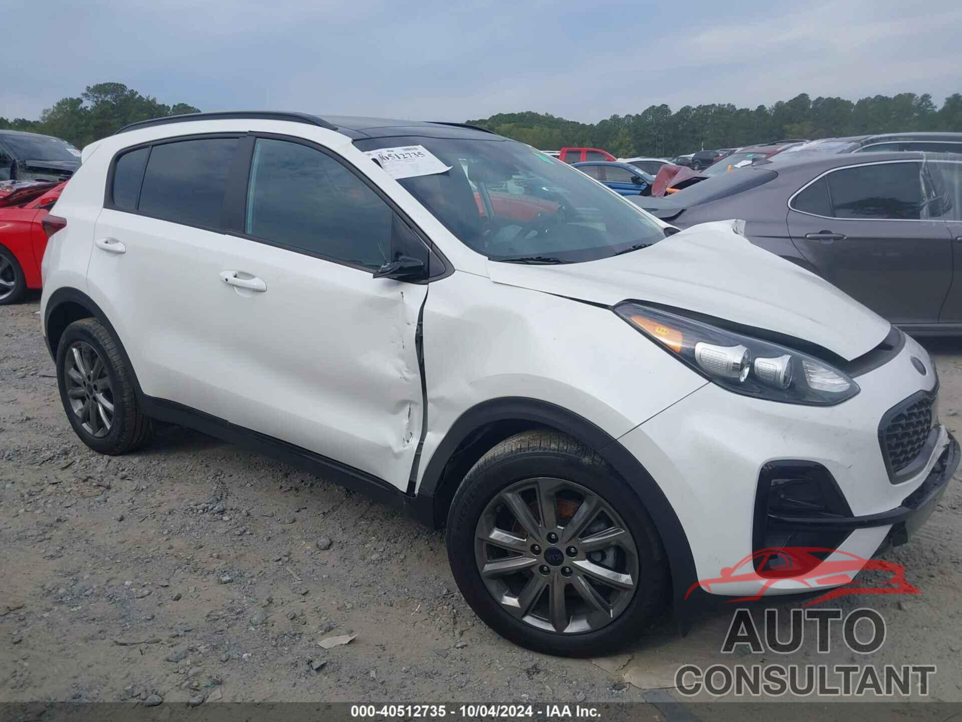 KIA SPORTAGE 2022 - KNDP6CAC1N7026810