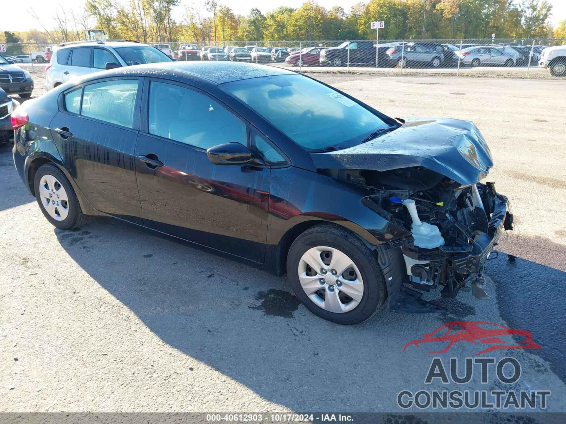 KIA FORTE 2016 - KNAFK4A63G5541908