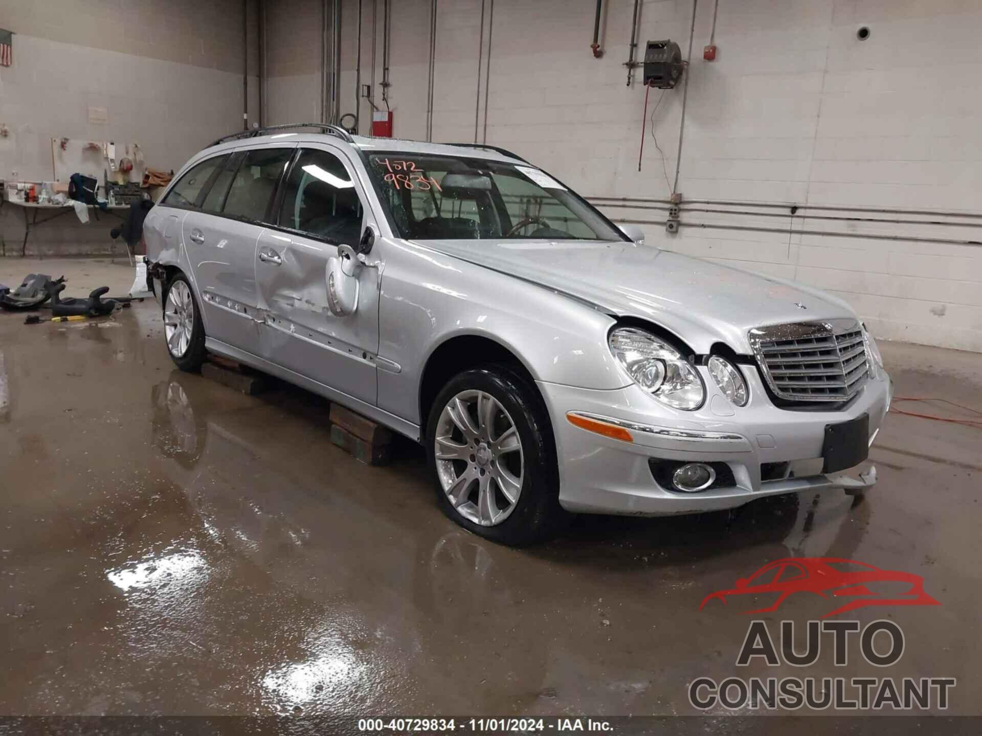 MERCEDES-BENZ E 350 2009 - WDBUH87X99B446188