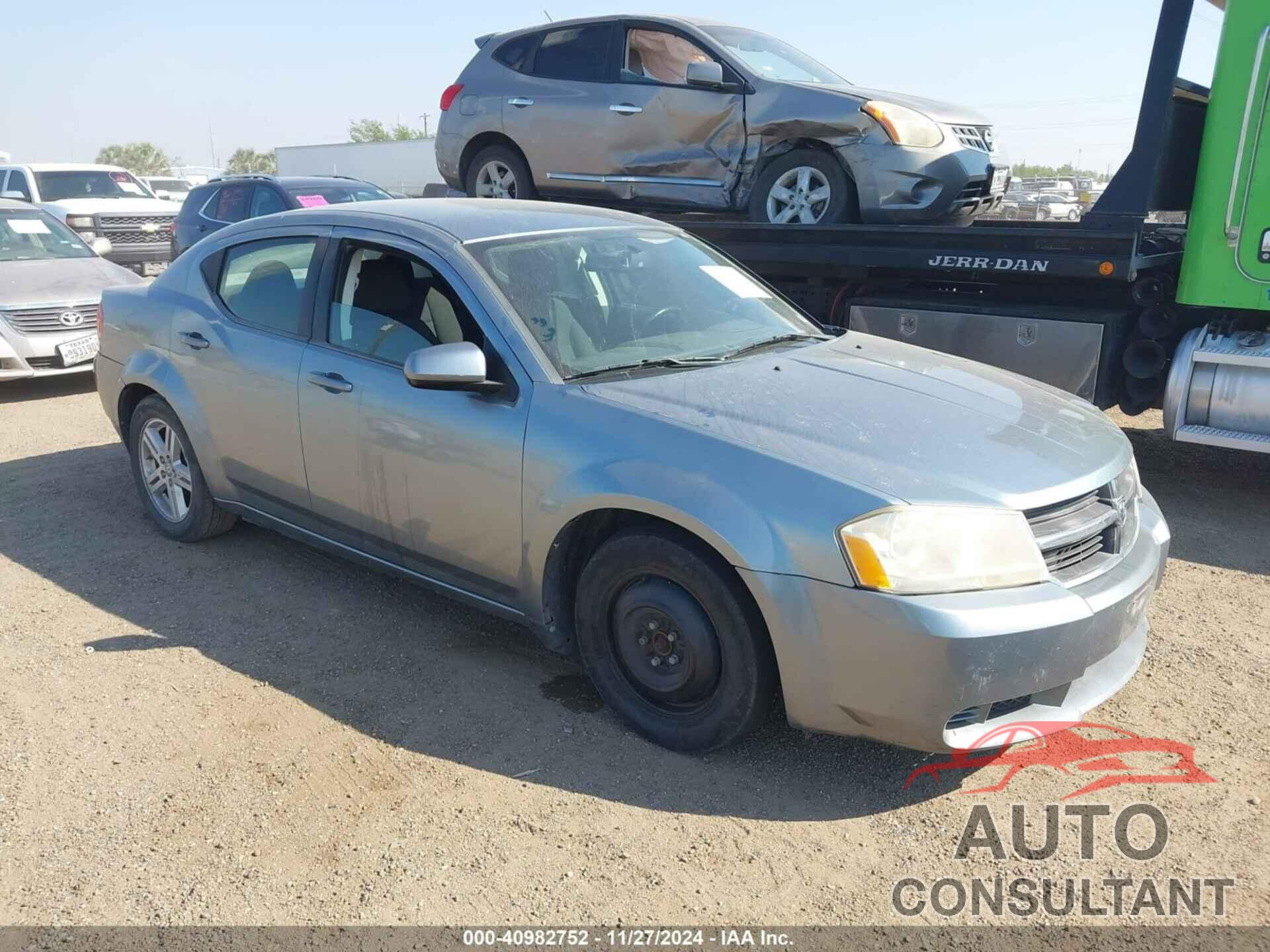 DODGE AVENGER 2010 - 1B3CC1FB7AN175516