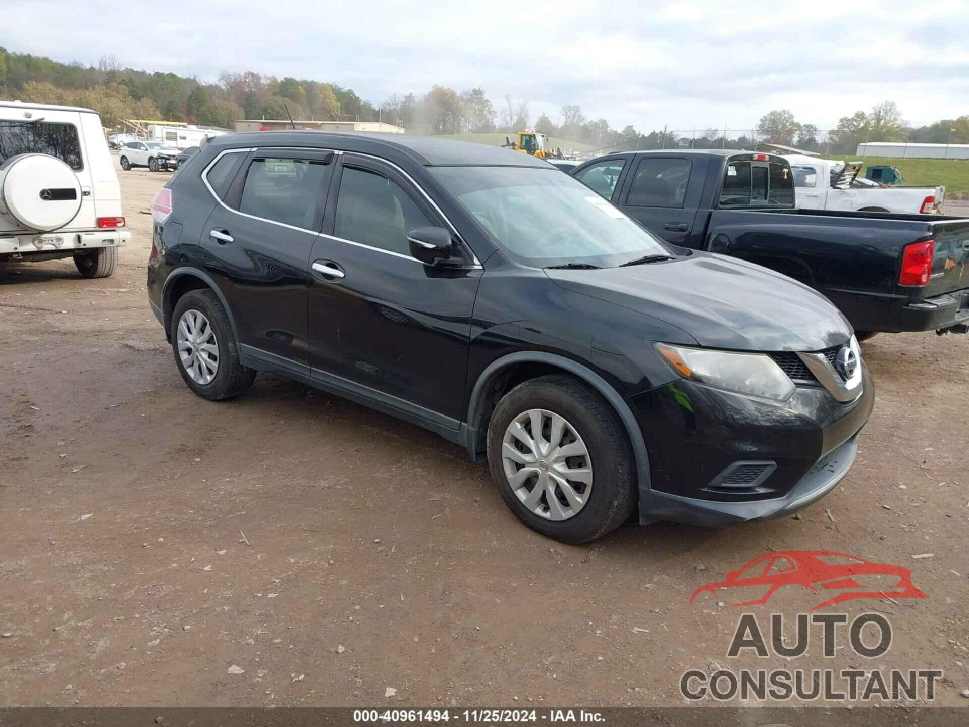 NISSAN ROGUE 2015 - KNMAT2MT4FP584639