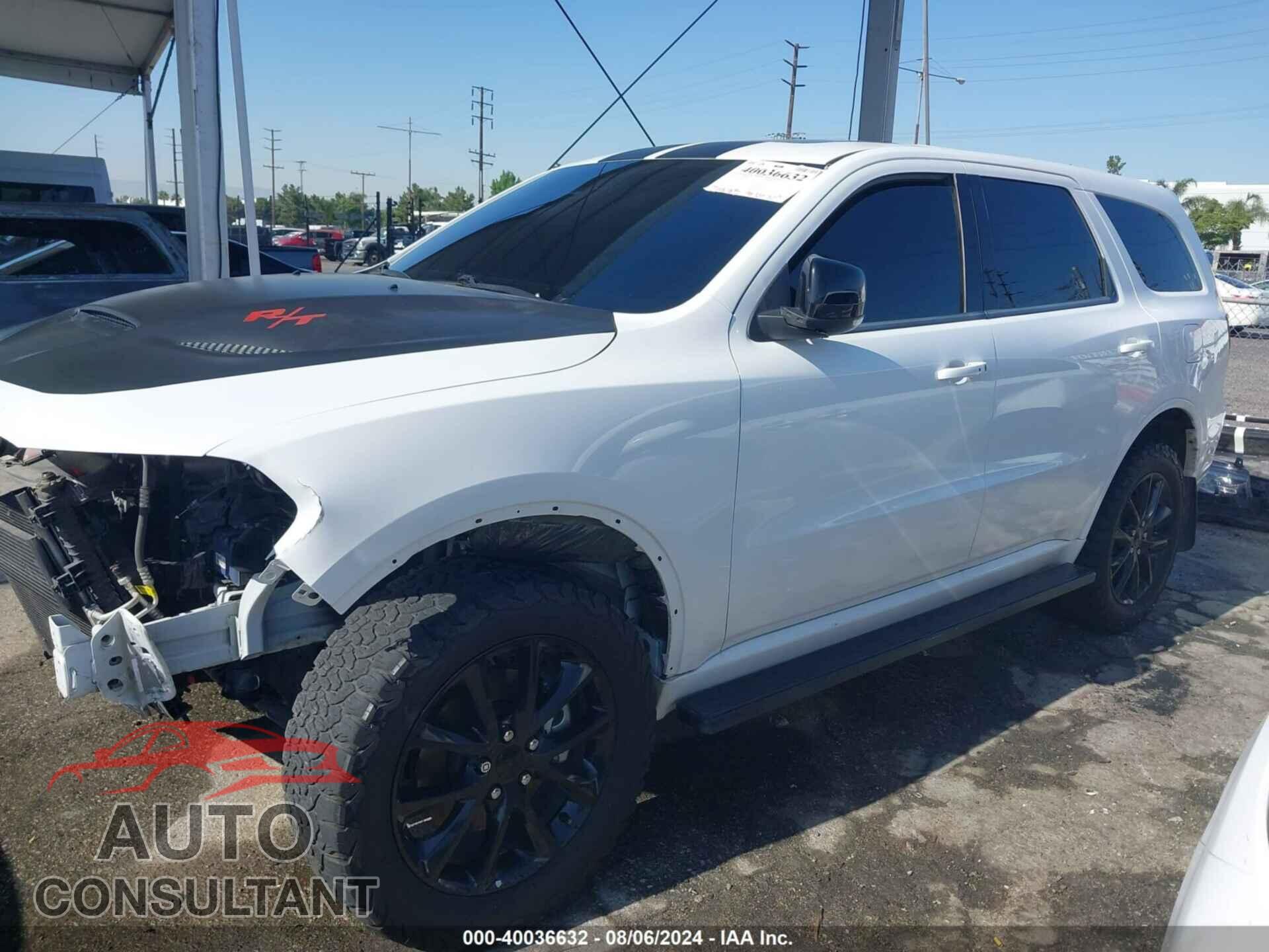 DODGE DURANGO 2018 - 1C4SDHCT2JC369010