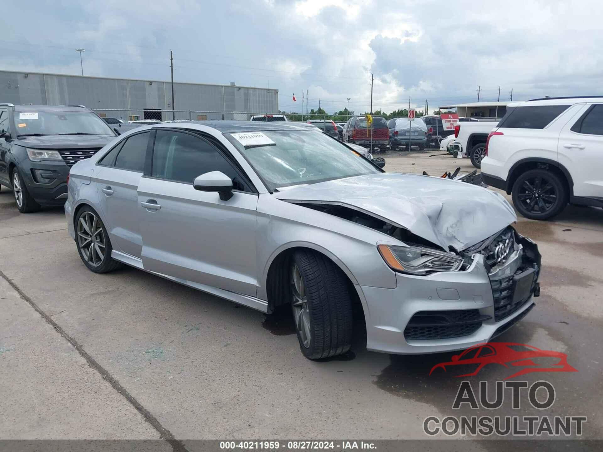 AUDI S3 2016 - WAUF1GFF3G1060416