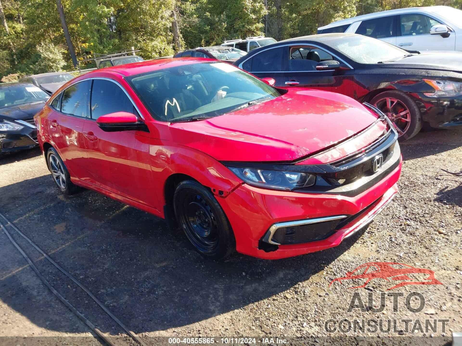HONDA CIVIC 2019 - 2HGFC2F62KH586306