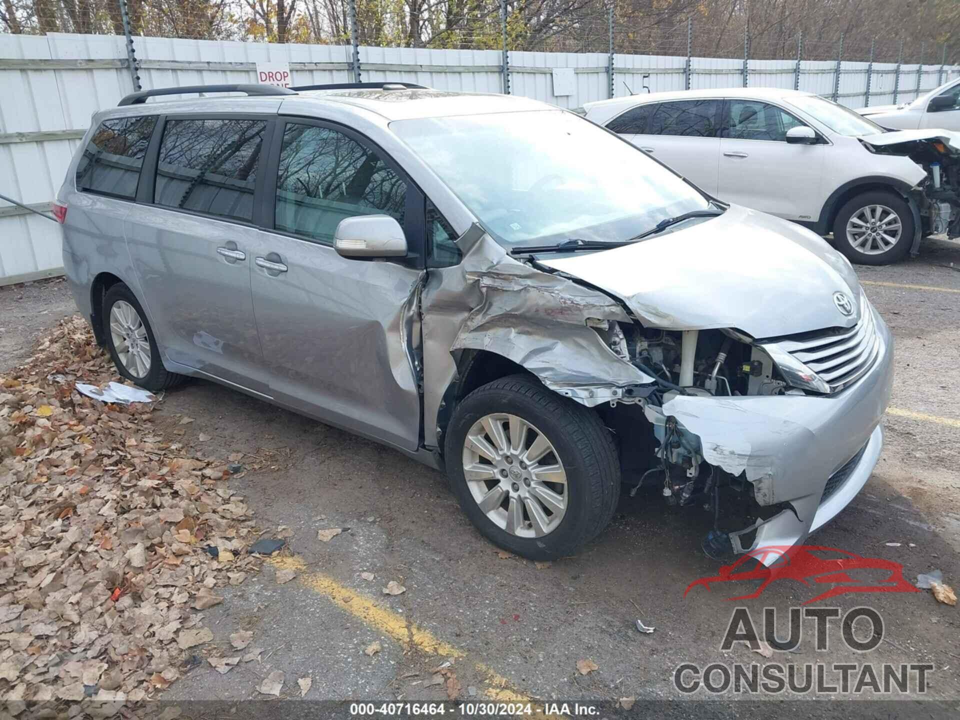 TOYOTA SIENNA 2015 - 5TDDK3DC4FS096996