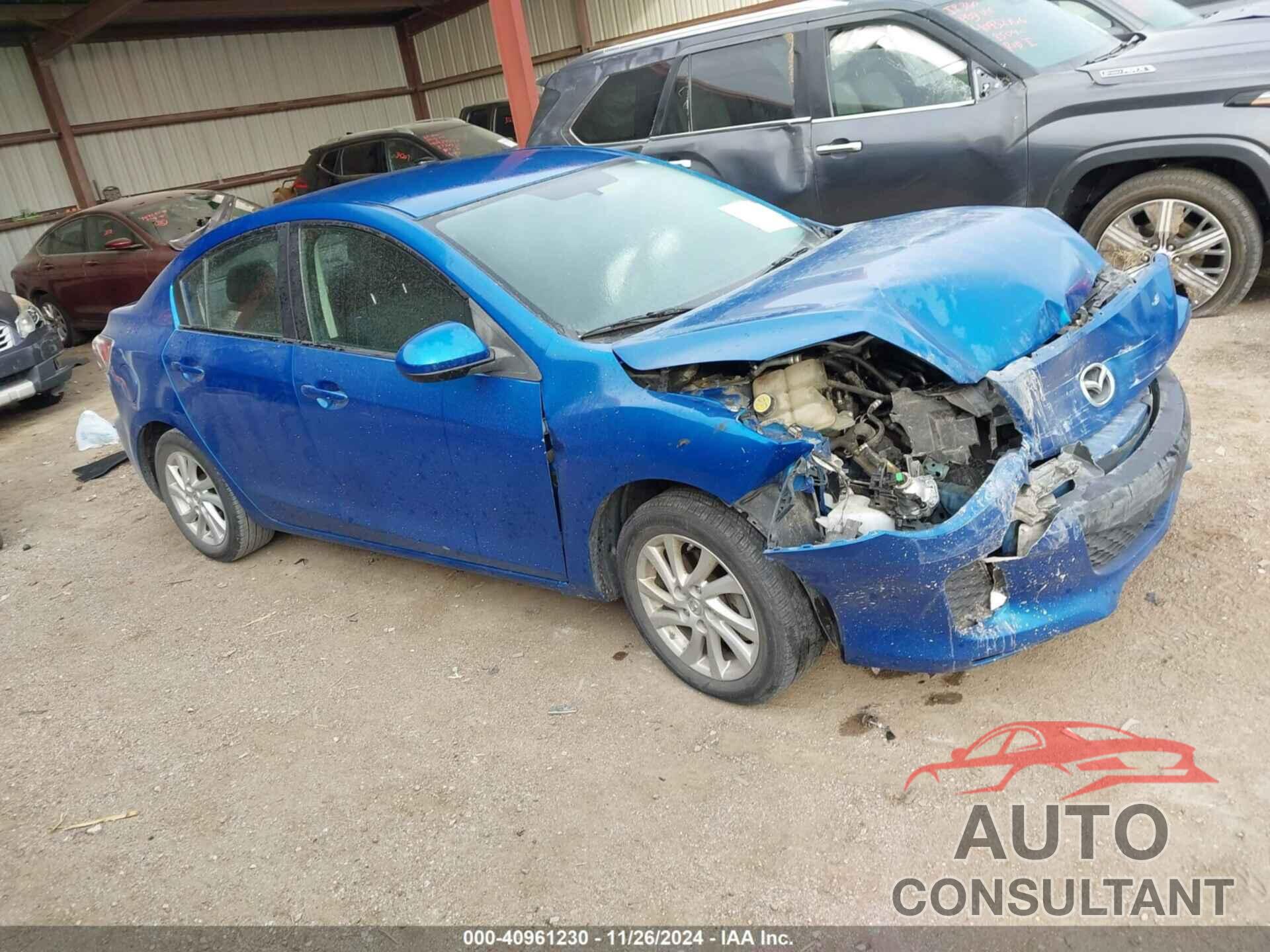 MAZDA MAZDA3 2012 - JM1BL1V75C1527509