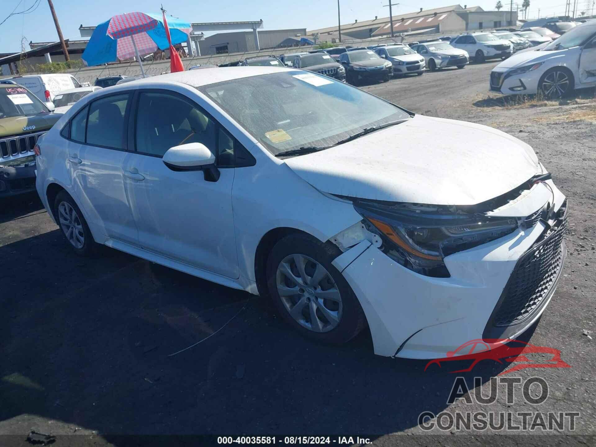 TOYOTA COROLLA 2020 - JTDEPRAE2LJ083056
