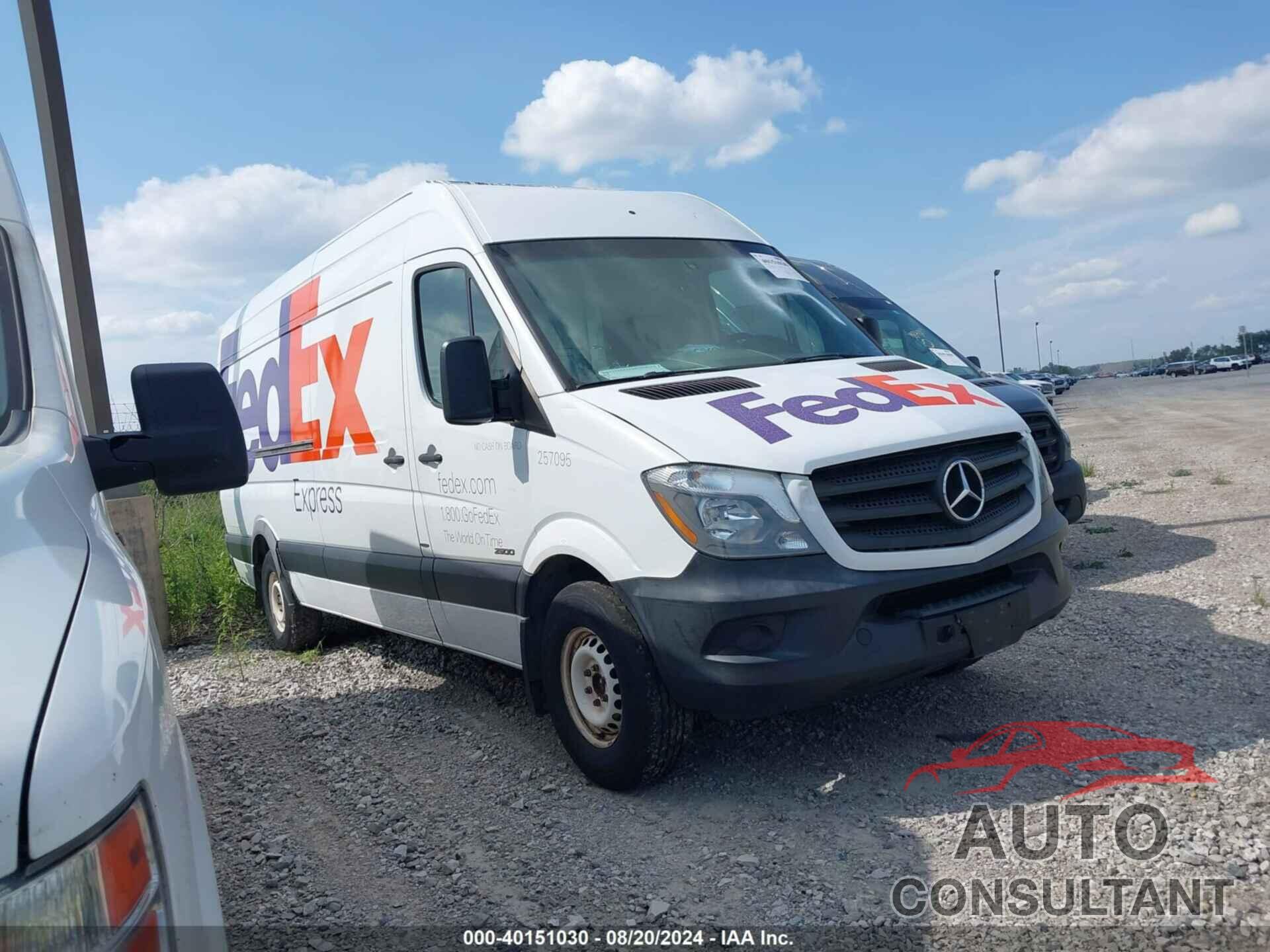 MERCEDES-BENZ SPRINTER 2500 2016 - WD3PE8DDXGP246724