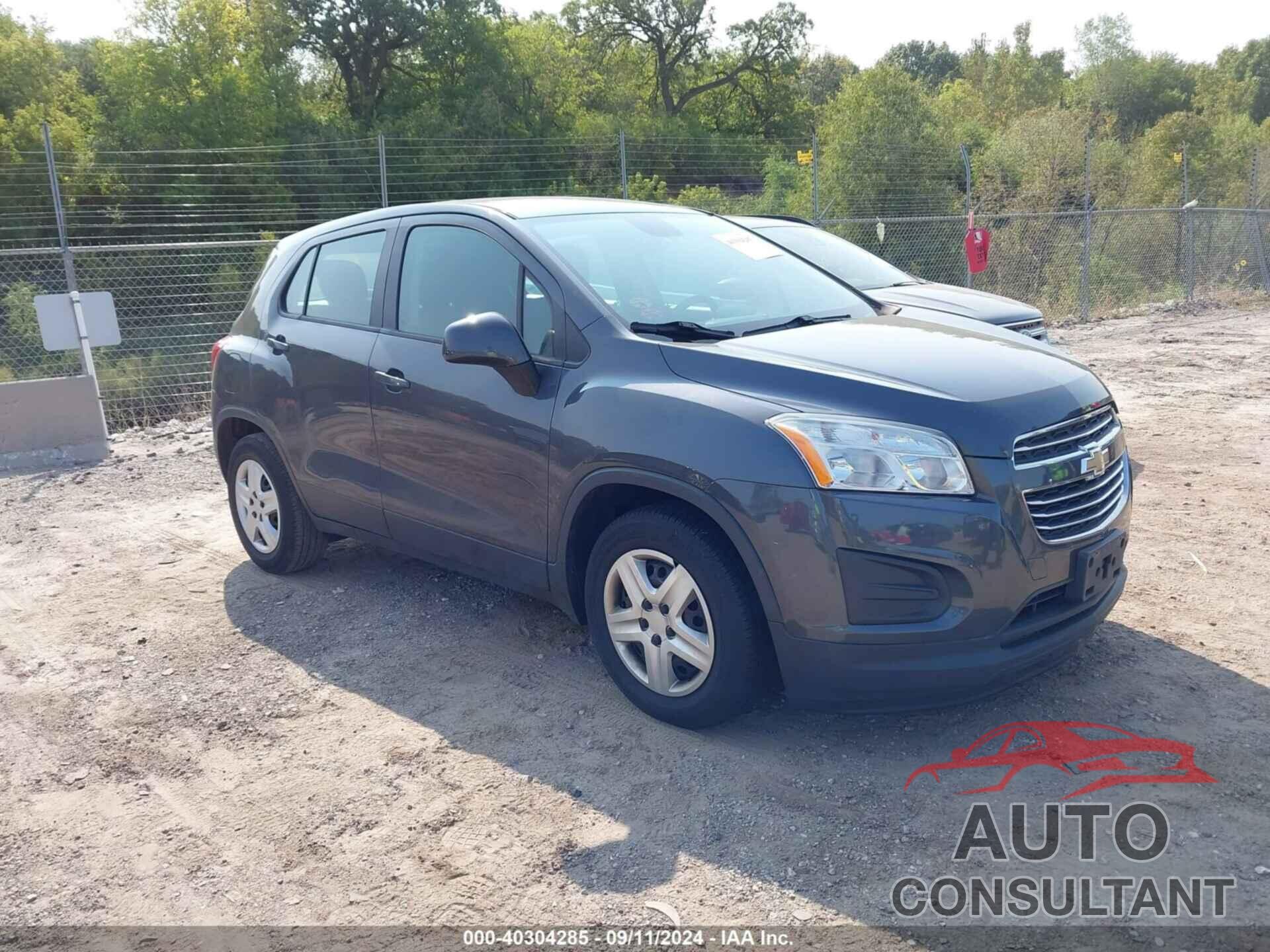 CHEVROLET TRAX 2016 - 3GNCJKSBXGL249382