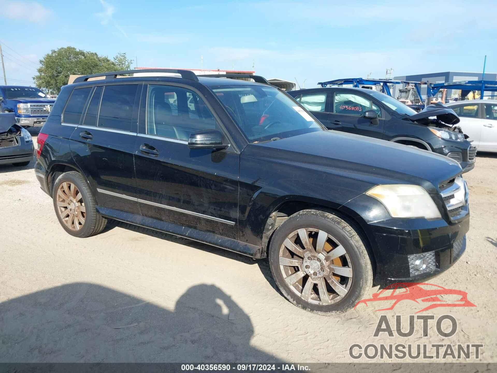 MERCEDES-BENZ GLK 350 2010 - WDCGG5GB9AF493913