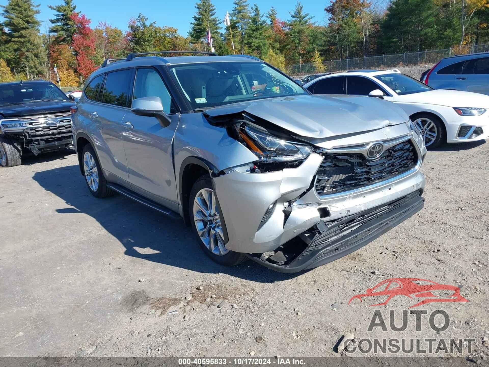 TOYOTA HIGHLANDER 2023 - 5TDKDRBH1PS518615