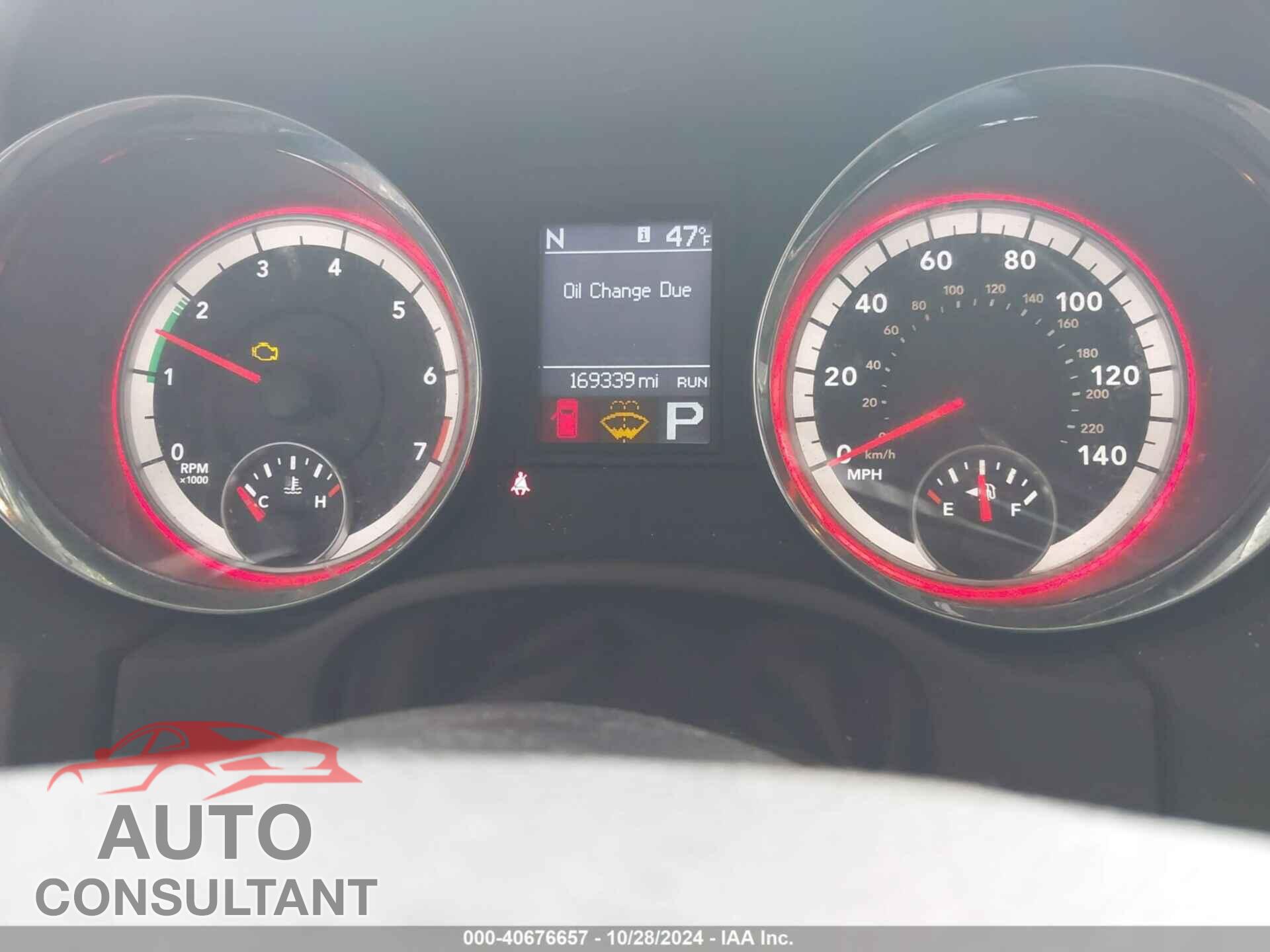 DODGE DURANGO 2013 - 1C4RDJDGXDC559648