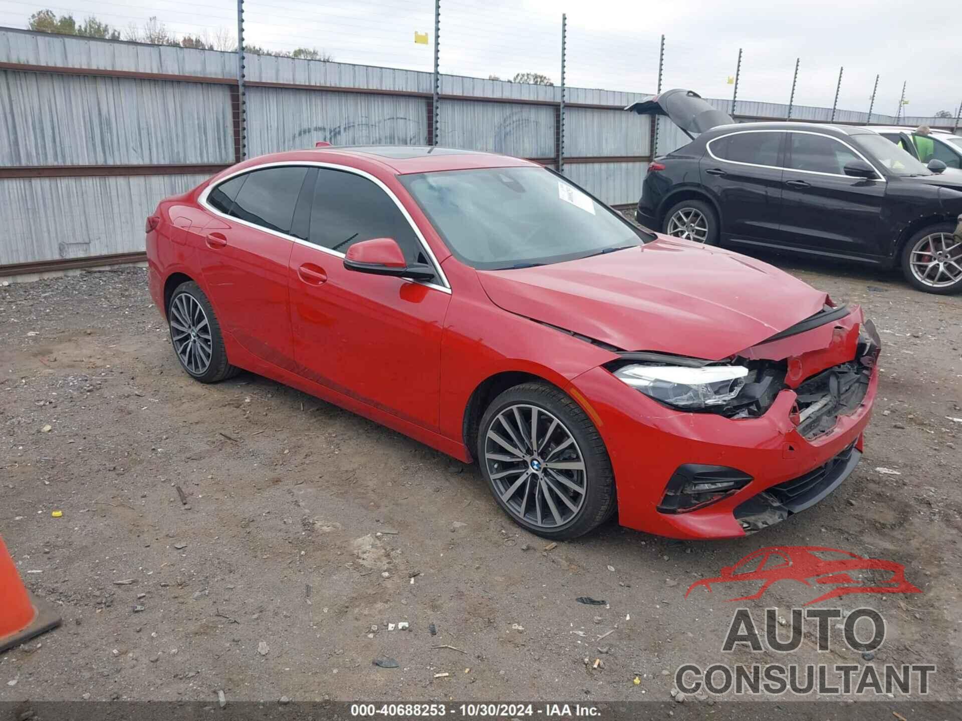 BMW 228I GRAN COUPE 2021 - WBA53AK09M7H54785