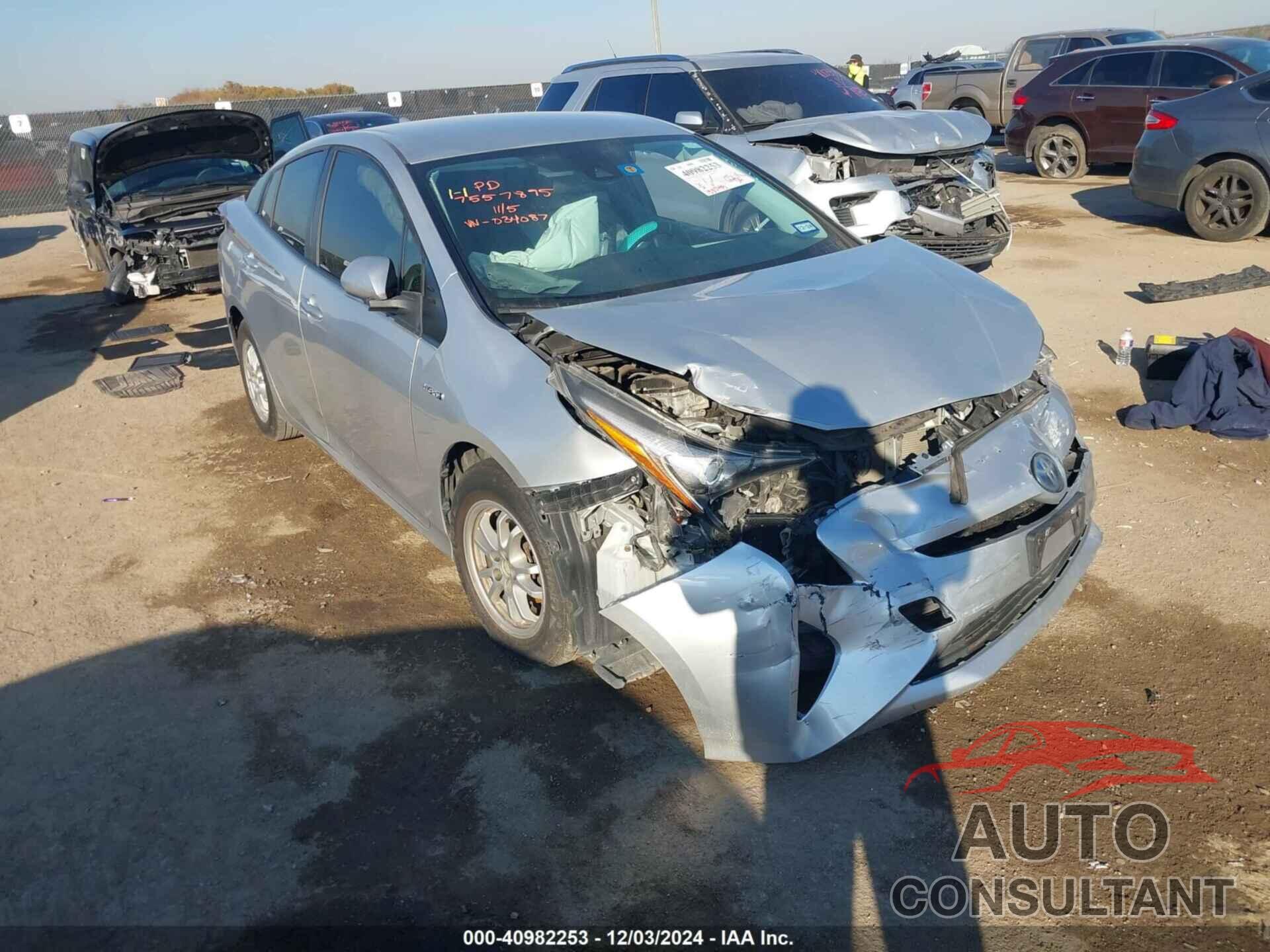 TOYOTA PRIUS 2017 - JTDKBRFU3H3034087