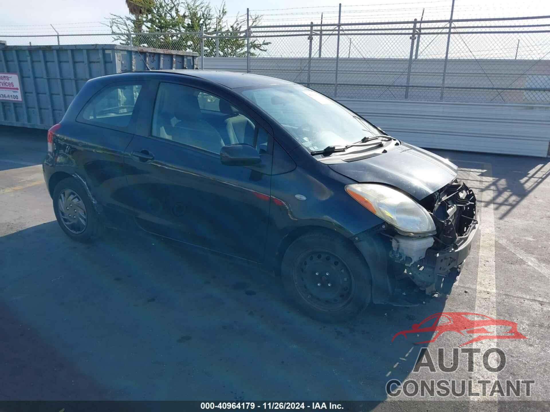 TOYOTA YARIS 2009 - JTDJT903995241467