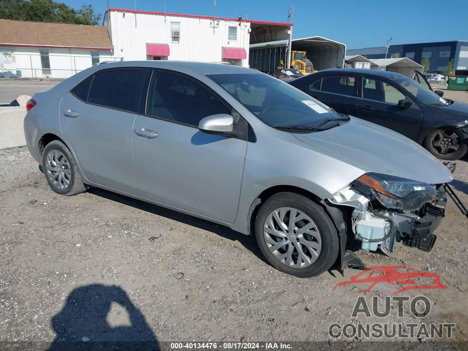 TOYOTA COROLLA 2019 - 2T1BURHE3KC206178
