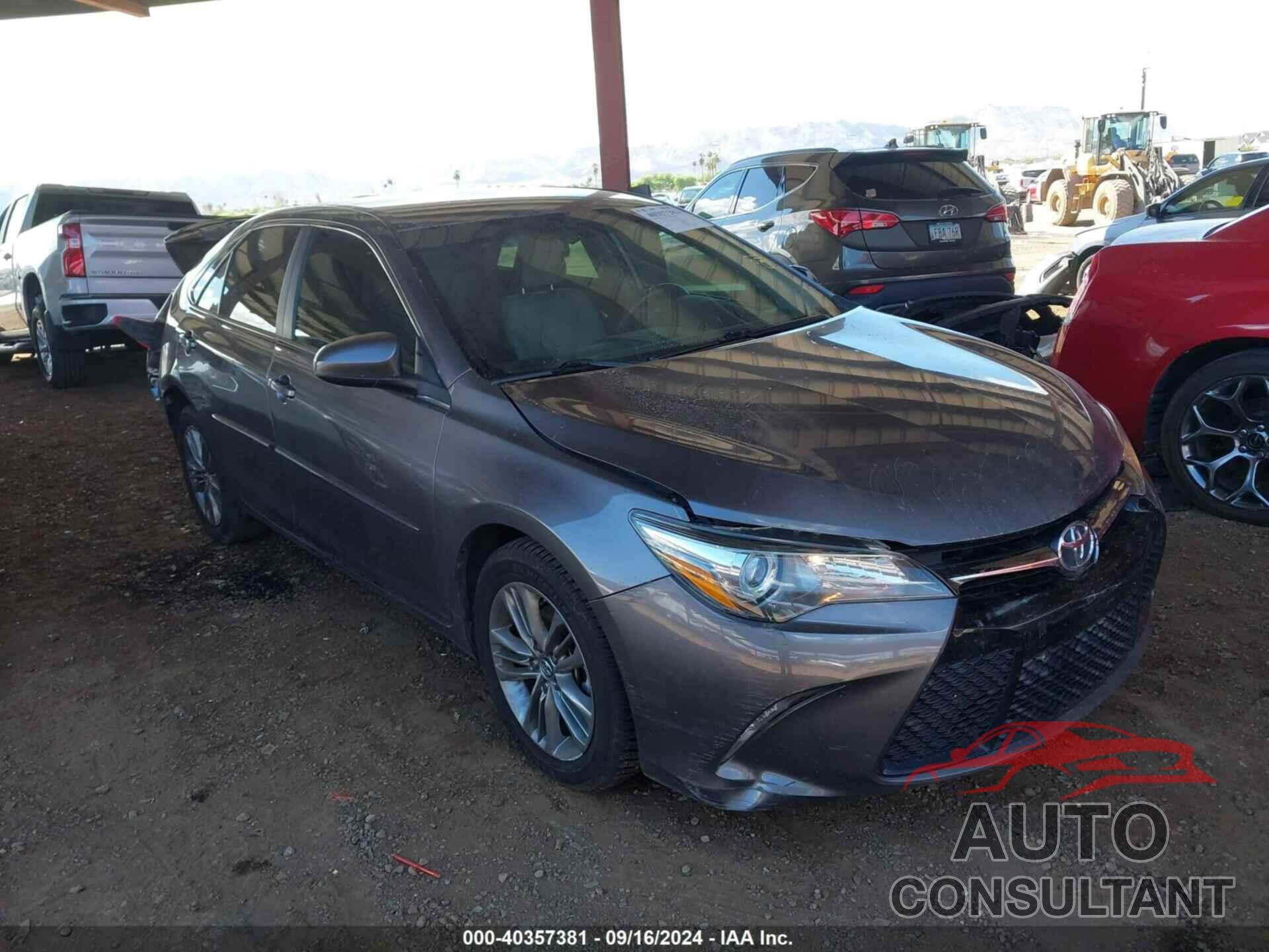 TOYOTA CAMRY 2017 - 4T1BF1FK5HU659228
