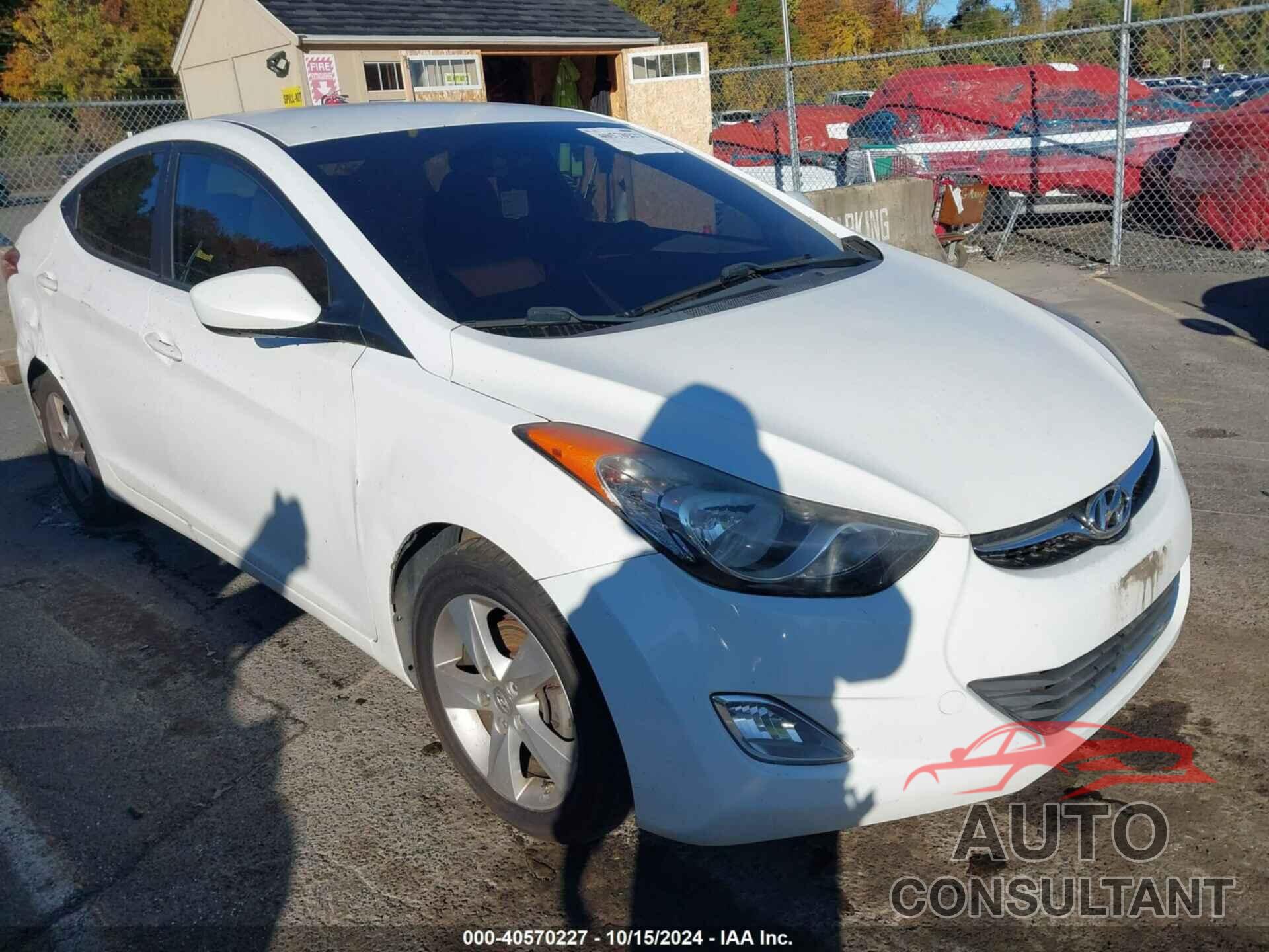 HYUNDAI ELANTRA 2013 - 5NPDH4AE6DH257247