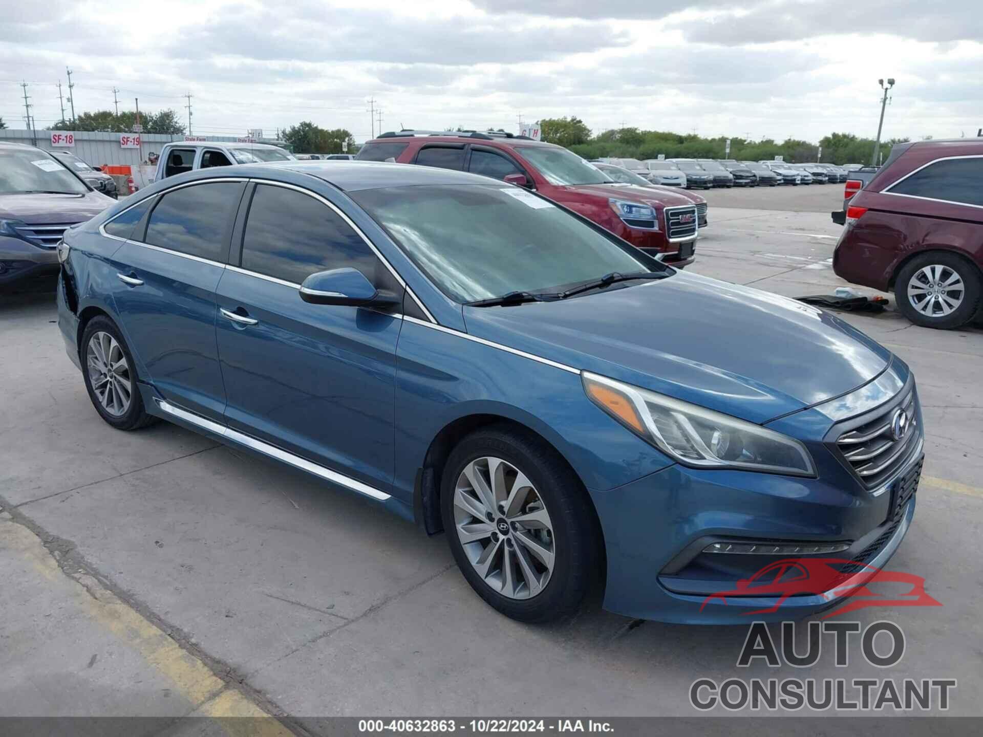 HYUNDAI SONATA 2015 - 5NPE34AF9FH127574