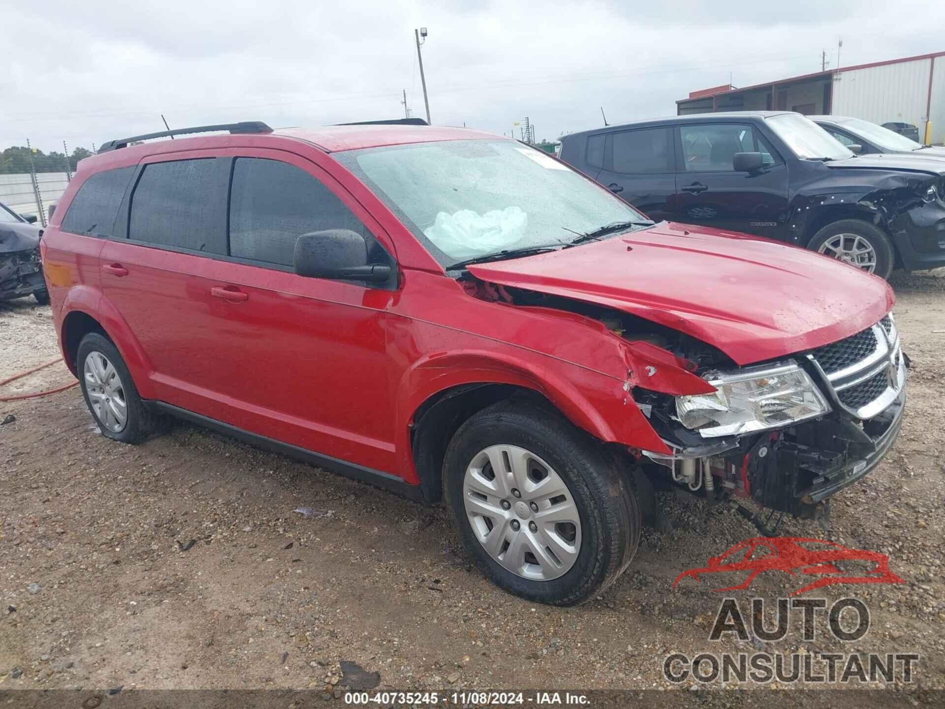 DODGE JOURNEY 2018 - 3C4PDCAB6JT273534