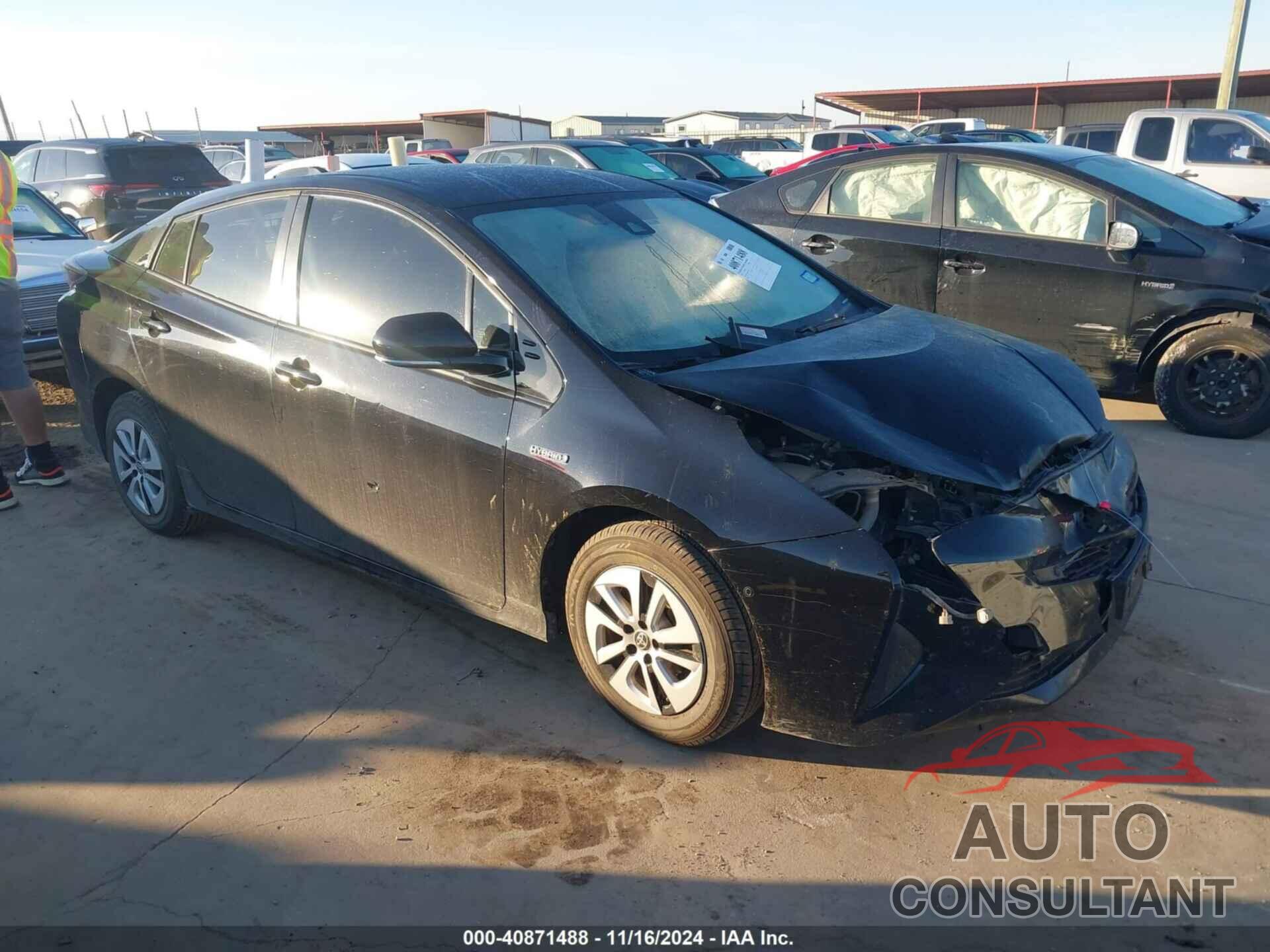 TOYOTA PRIUS 2017 - 00JTDKBRFU0H30540