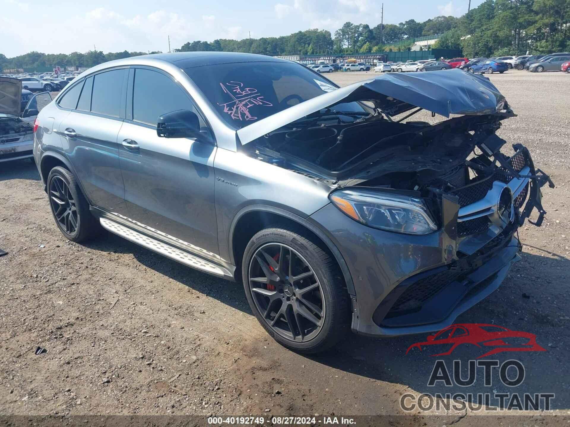 MERCEDES-BENZ AMG GLE 63 COUPE 2017 - 4JGED7FB2HA087025