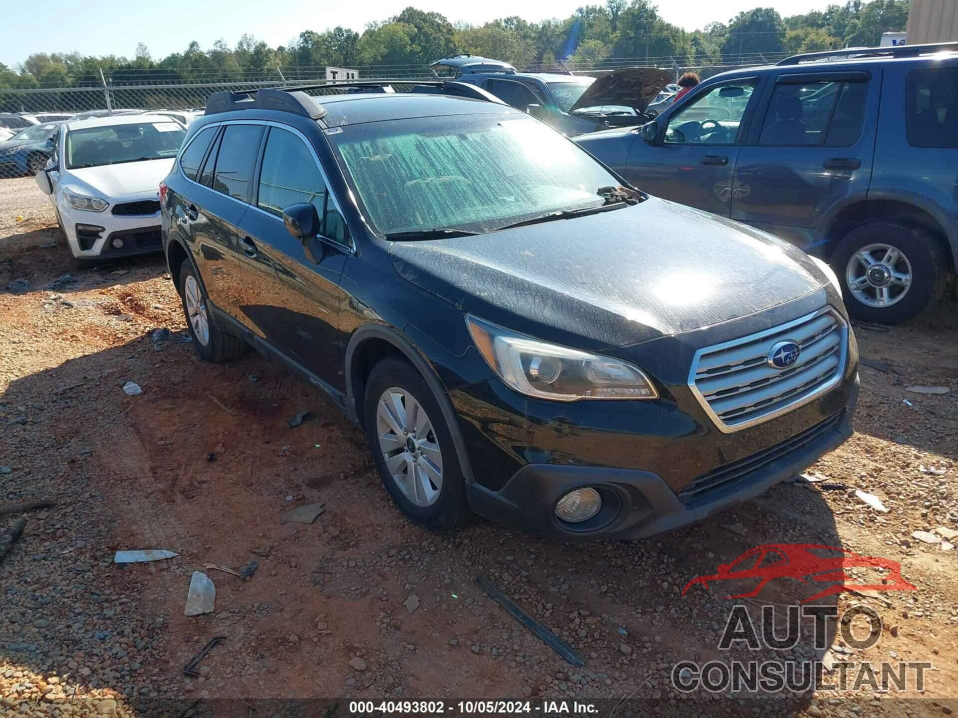 SUBARU OUTBACK 2016 - 4S4BSBCC5G3208898