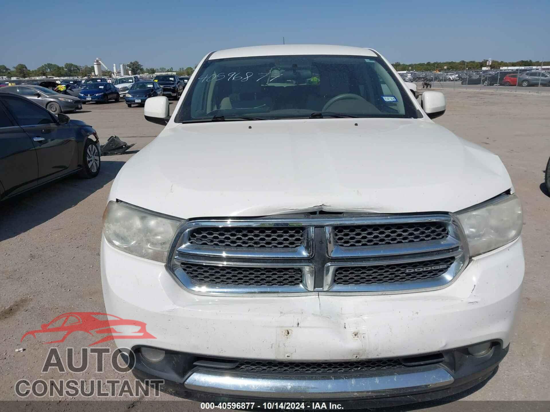 DODGE DURANGO 2012 - 1C4RDHAG7CC210670