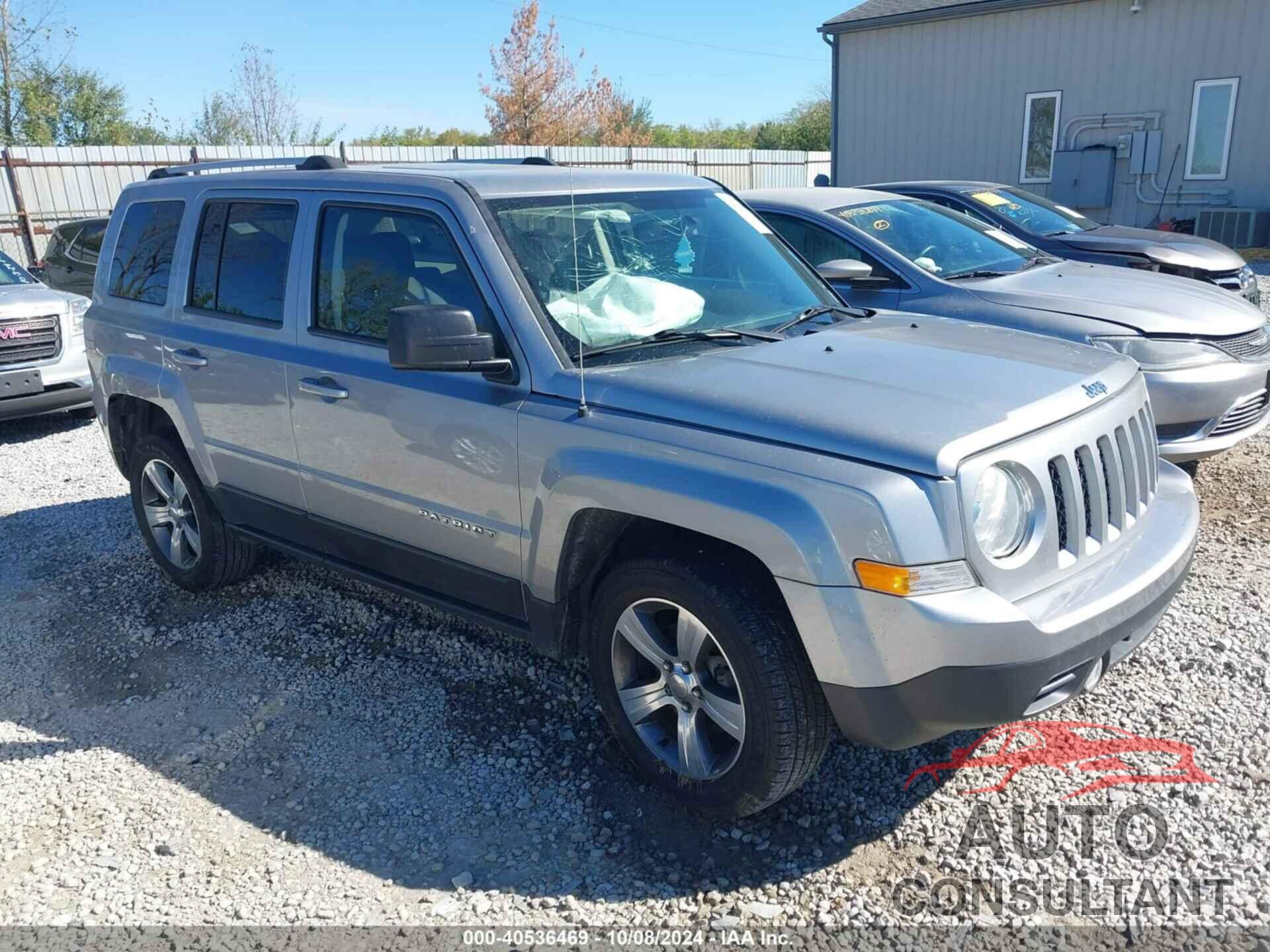 JEEP PATRIOT 2017 - 1C4NJRFB5HD188938