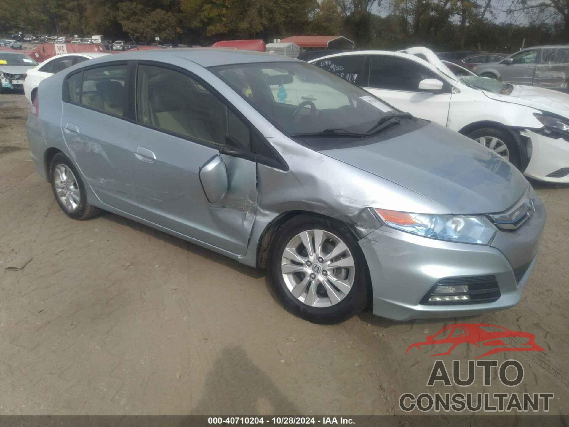 HONDA INSIGHT 2013 - JHMZE2H75DS006231
