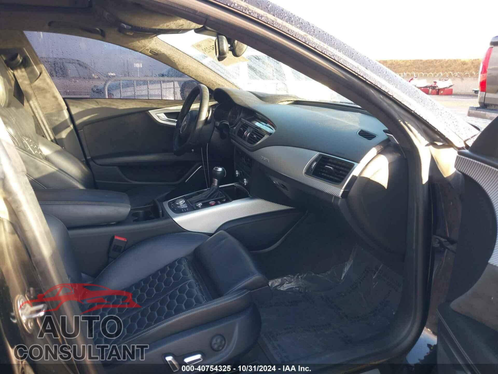 AUDI RS 7 2016 - WUAW2AFC8GN902634