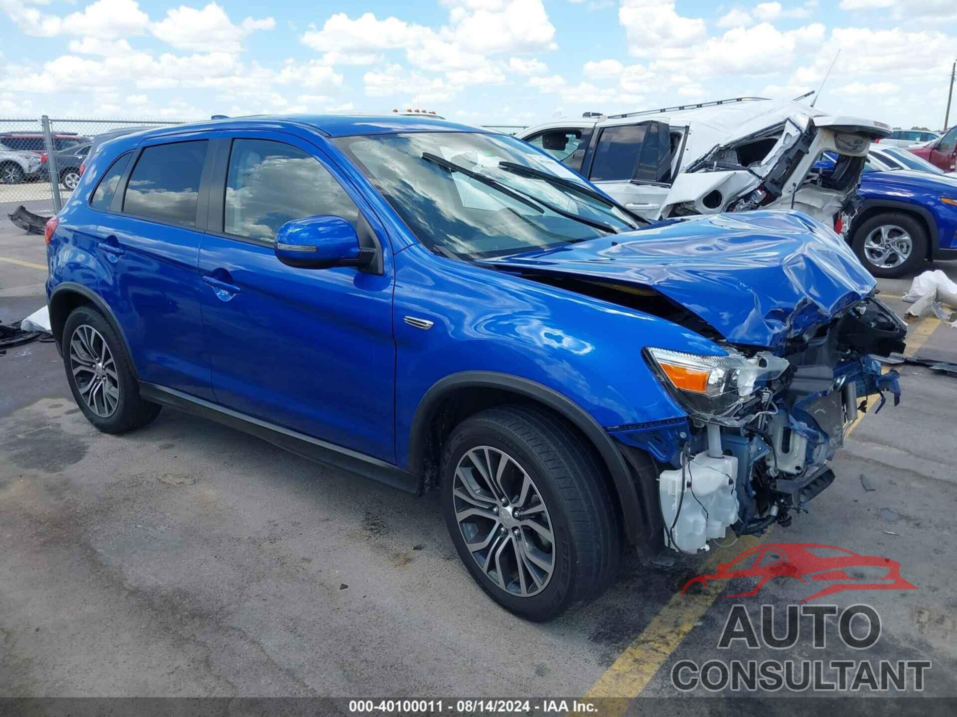 MITSUBISHI OUTLANDER SPORT 2019 - JA4AP3AU1KU032495