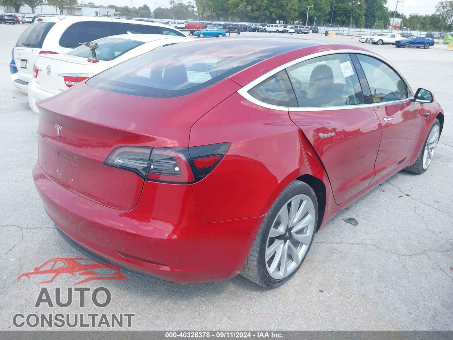 TESLA MODEL 3 2018 - 5YJ3E1EA3JF019280