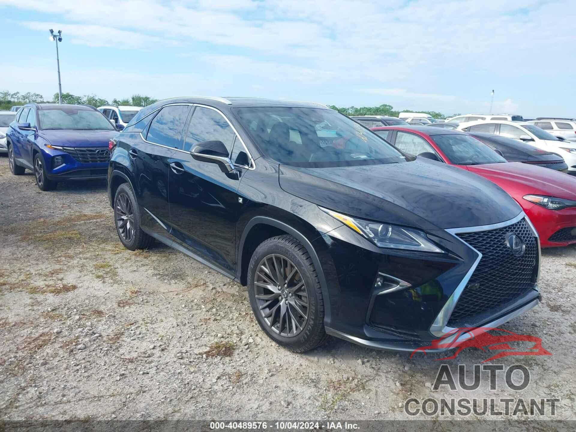 LEXUS RX 350 2017 - 2T2BZMCA2HC062779