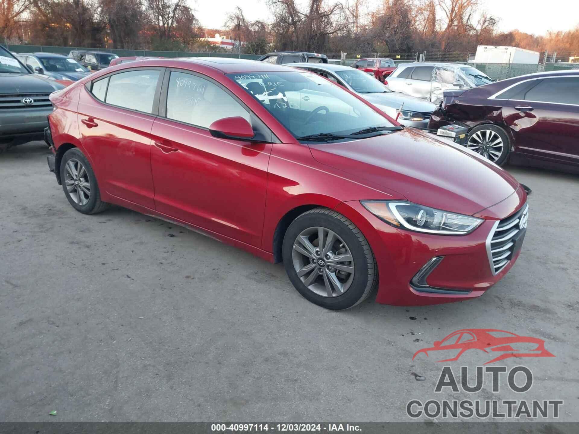HYUNDAI ELANTRA 2017 - 5NPD84LF7HH190718