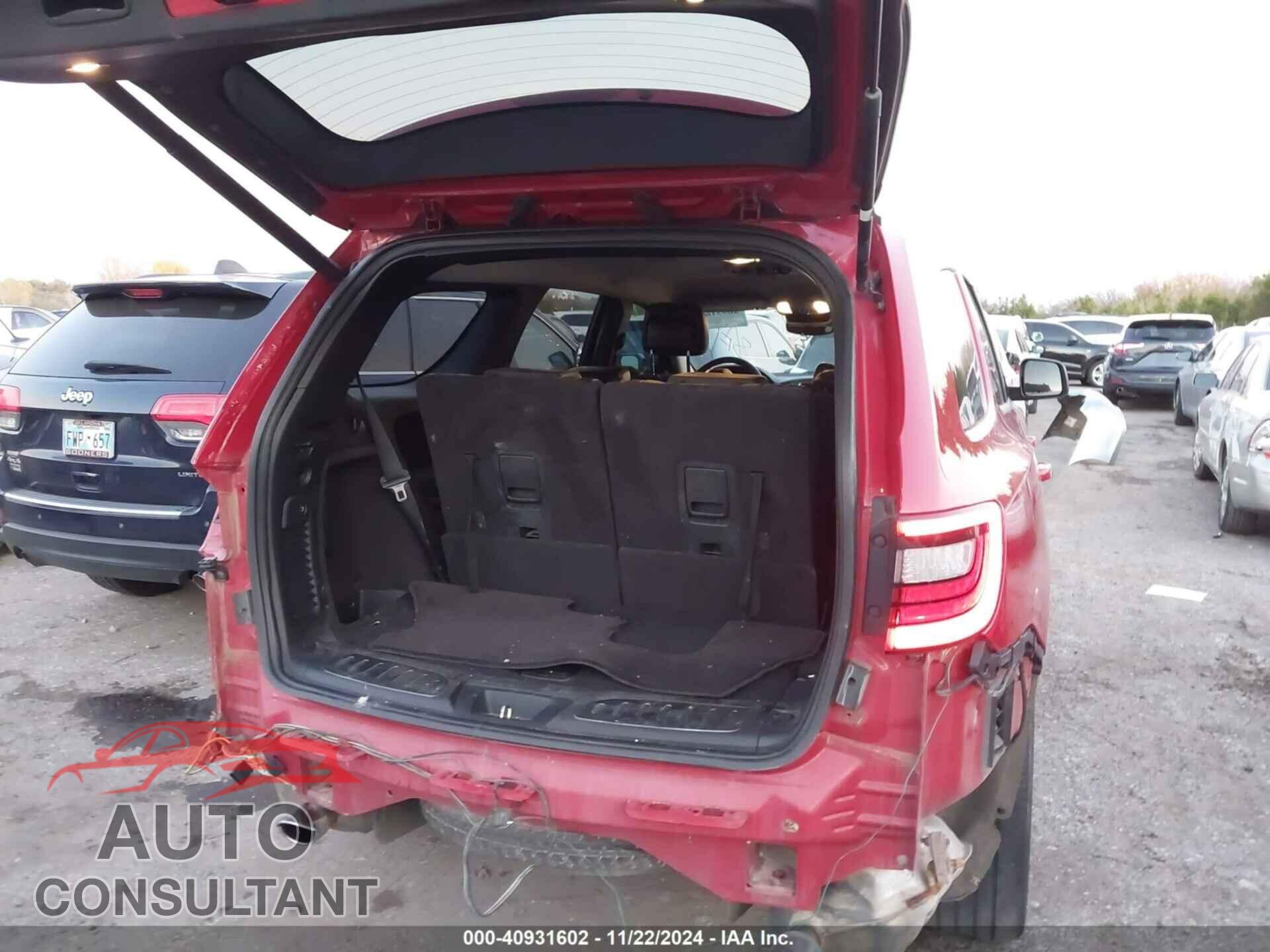 DODGE DURANGO 2017 - 1C4RDJDG1HC737226