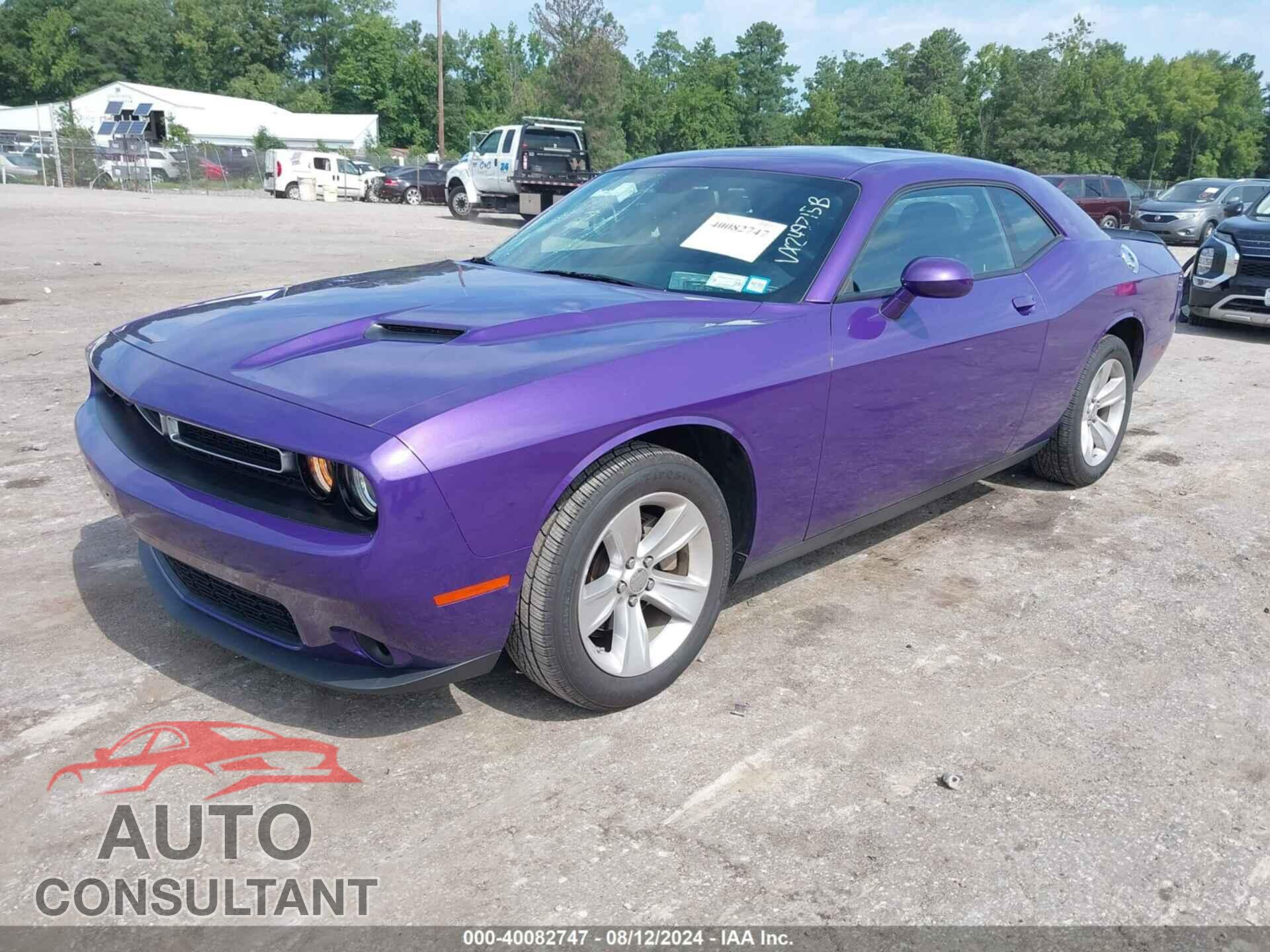 DODGE CHALLENGER 2023 - 2C3CDZAG1PH601879