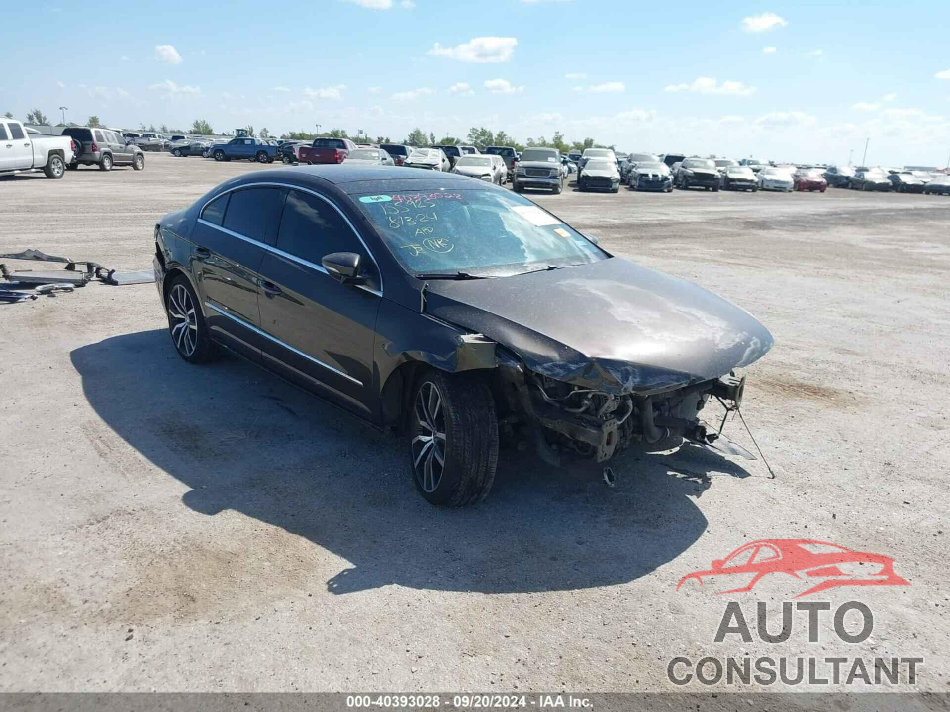 VOLKSWAGEN CC 2015 - WVWRN7AN9FE800643