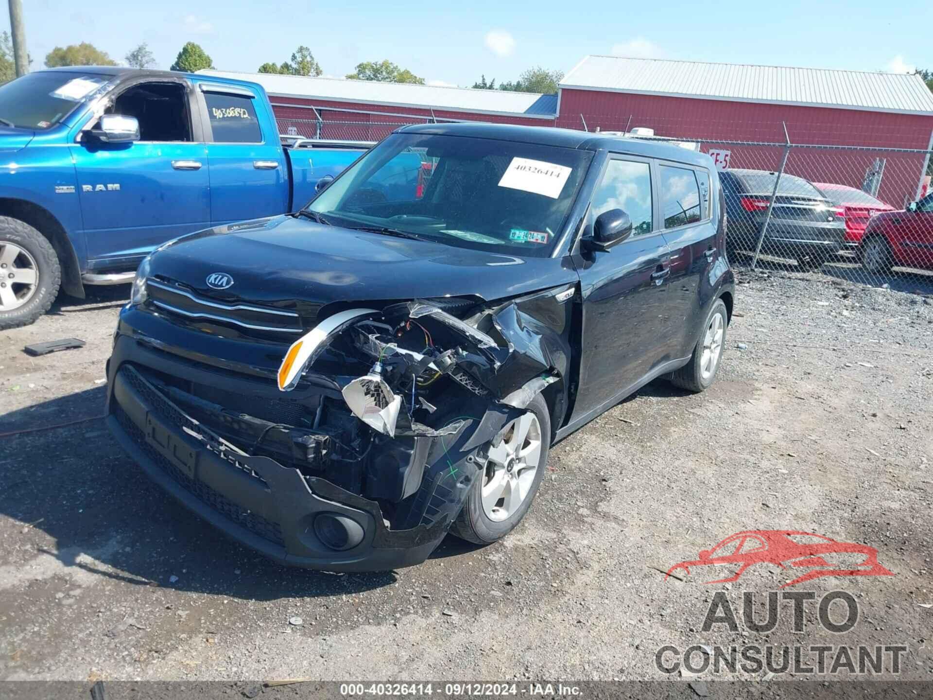 KIA SOUL 2019 - KNDJN2A24K7668041