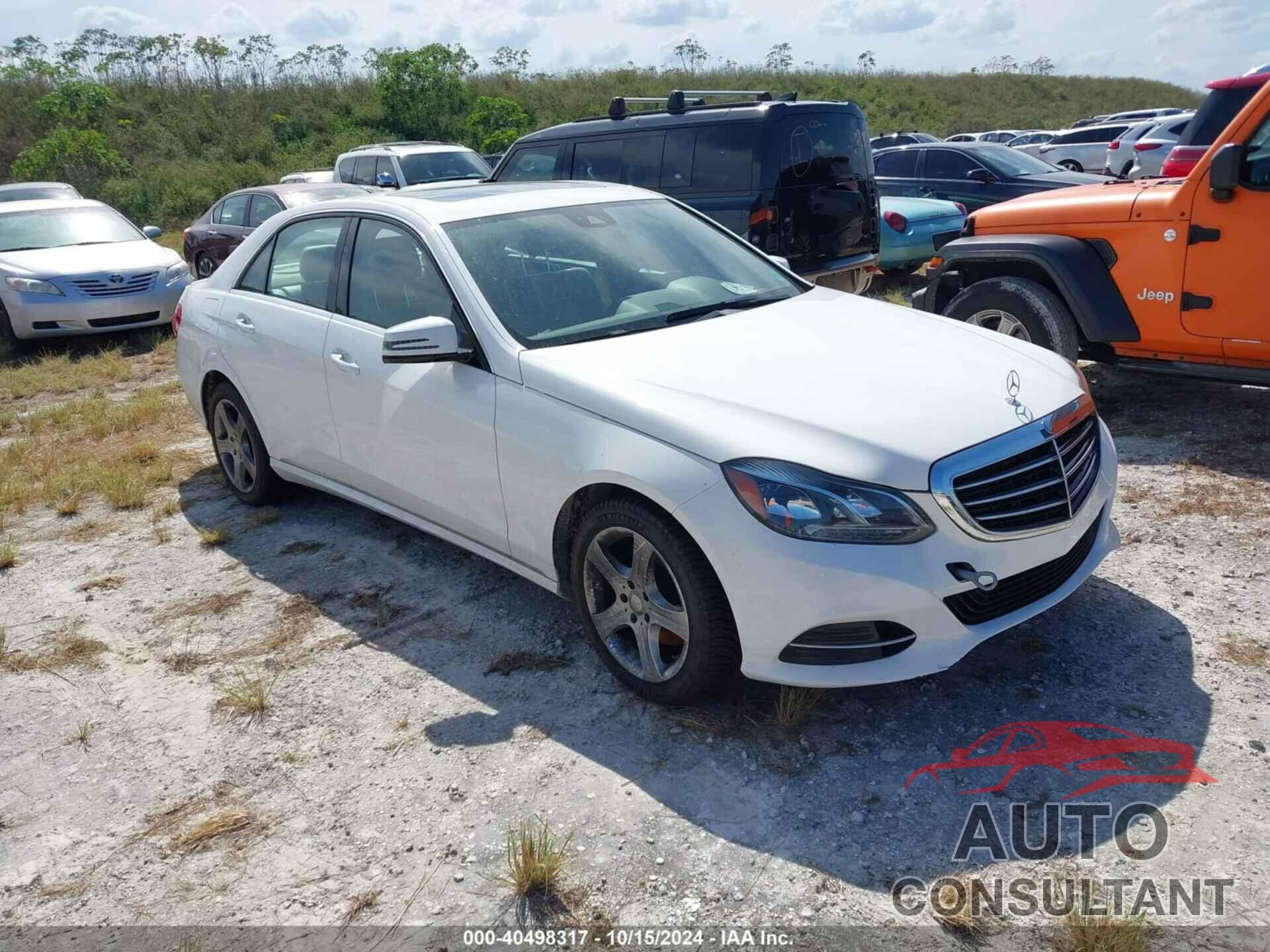 MERCEDES-BENZ E 250 BLUETEC 2015 - WDDHF9HB2FB089097