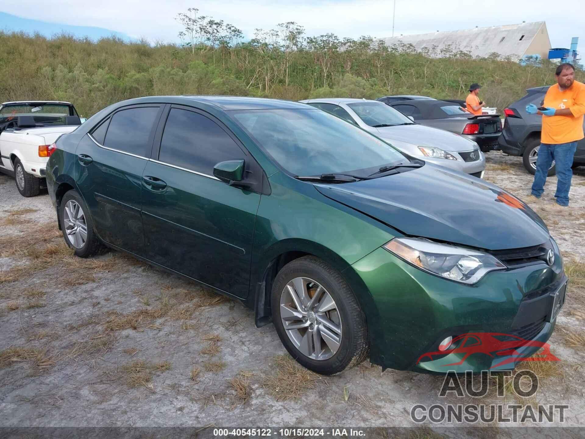 TOYOTA COROLLA 2014 - 5YFBPRHE0EP053450