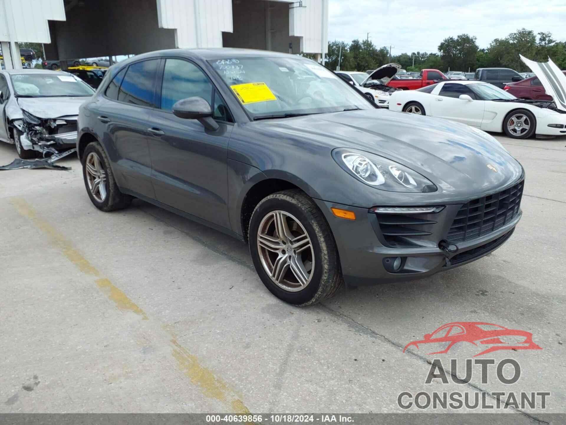 PORSCHE MACAN 2018 - WP1AA2A56JLB10394