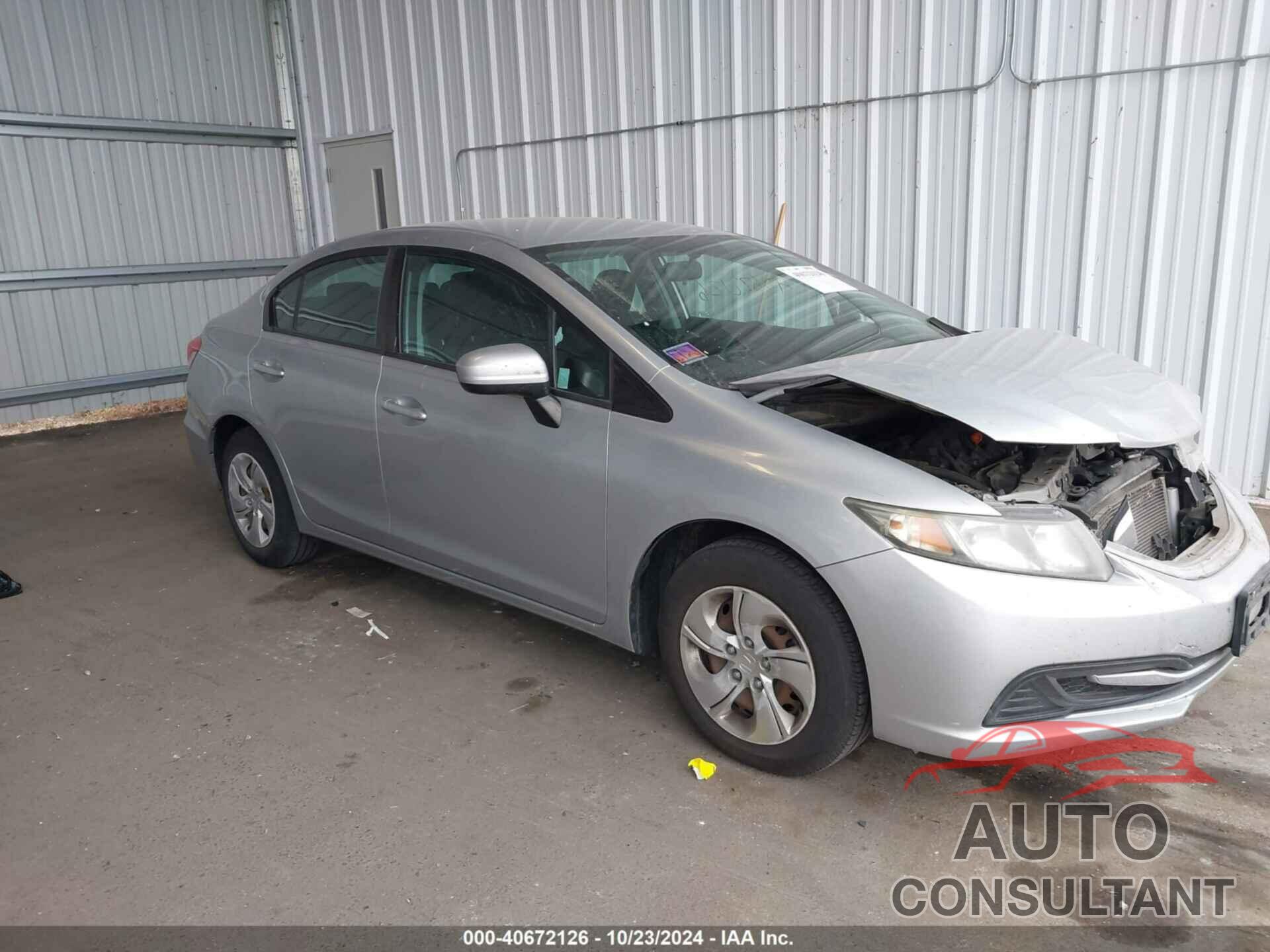 HONDA CIVIC 2014 - 2HGFB2F5XEH517233